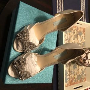 Betsy Johnson wedding heels